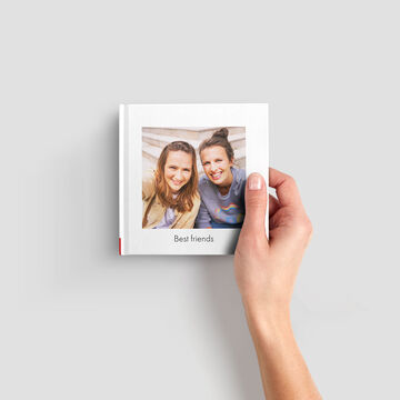 Petit livre photo au format 15x15cm