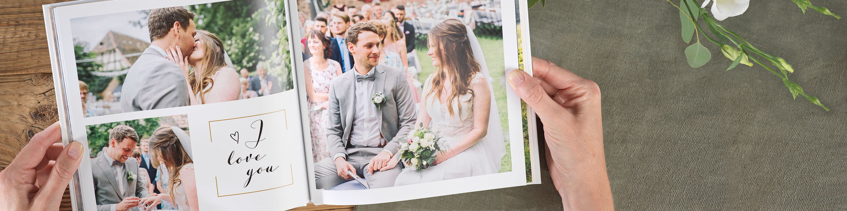 livre photo personnalisé mariage