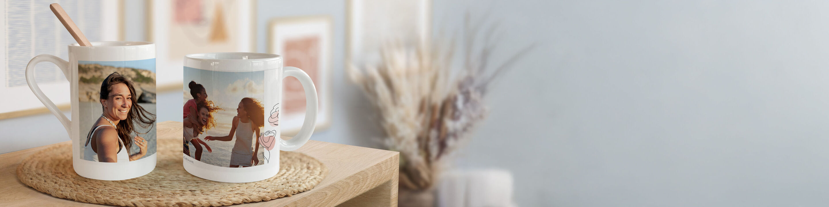 mugs personnalisés avec photos et textes