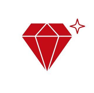 Diamant avec une étoile