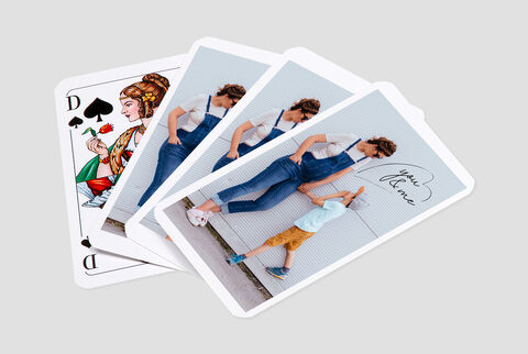 Jeu de cartes personnalisé