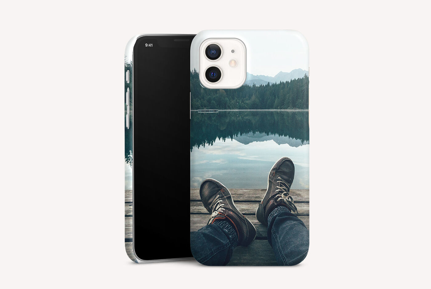 Coque premium personnalisée avec une photo de paysage