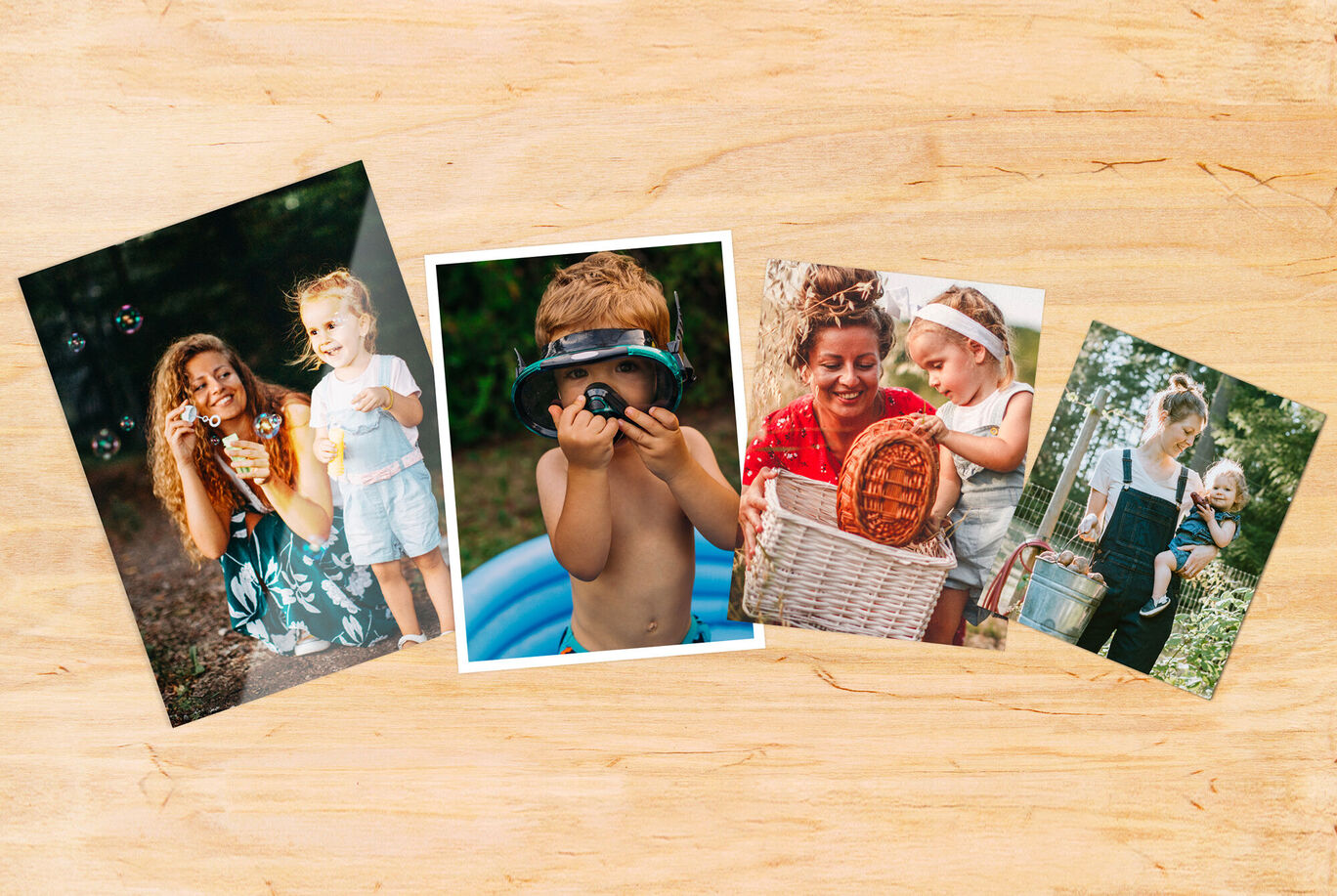 Différents formats de tirages photo CEWE