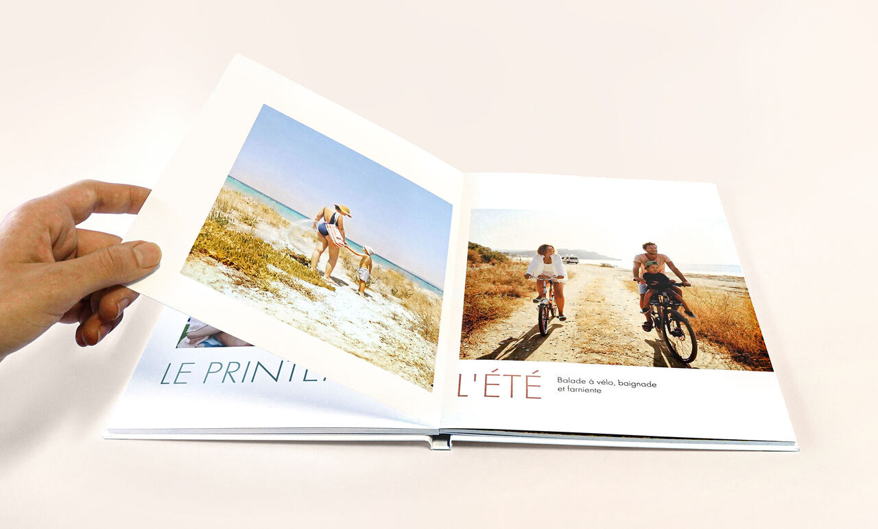 Album photo A4 ouvert