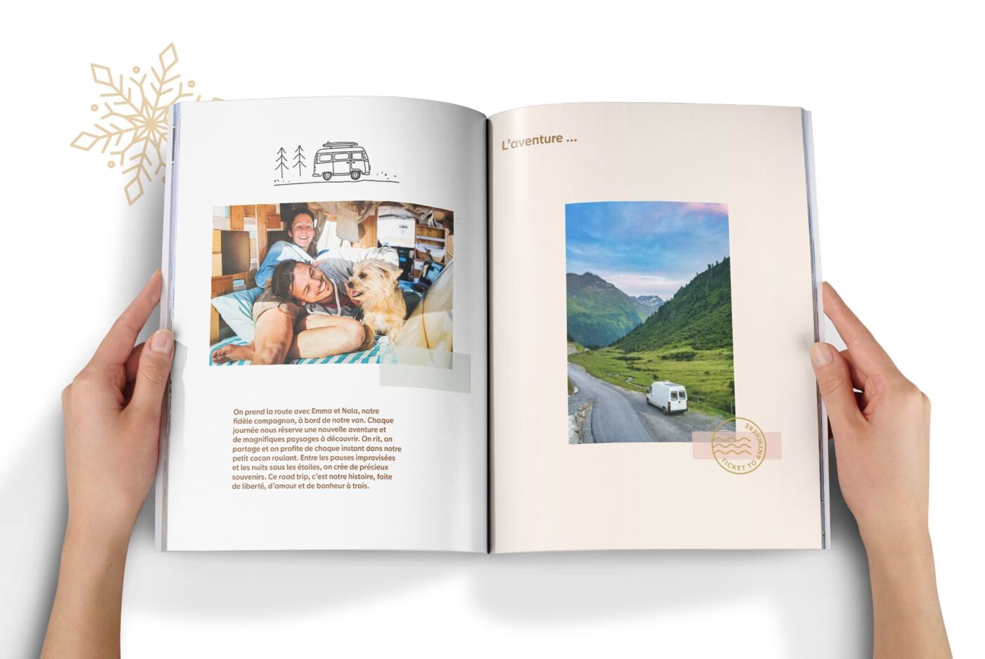 Album photo magazine souple