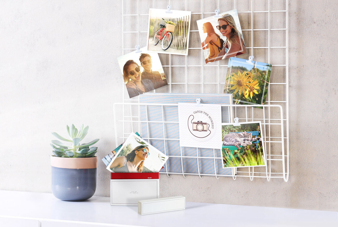 Tirages photo carré déco