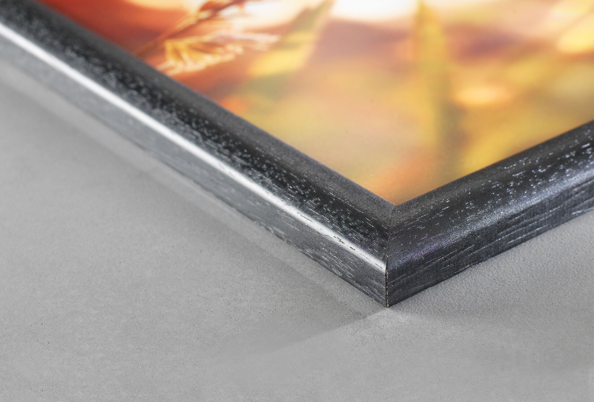 Gros plan sur un cadre avec une photographie