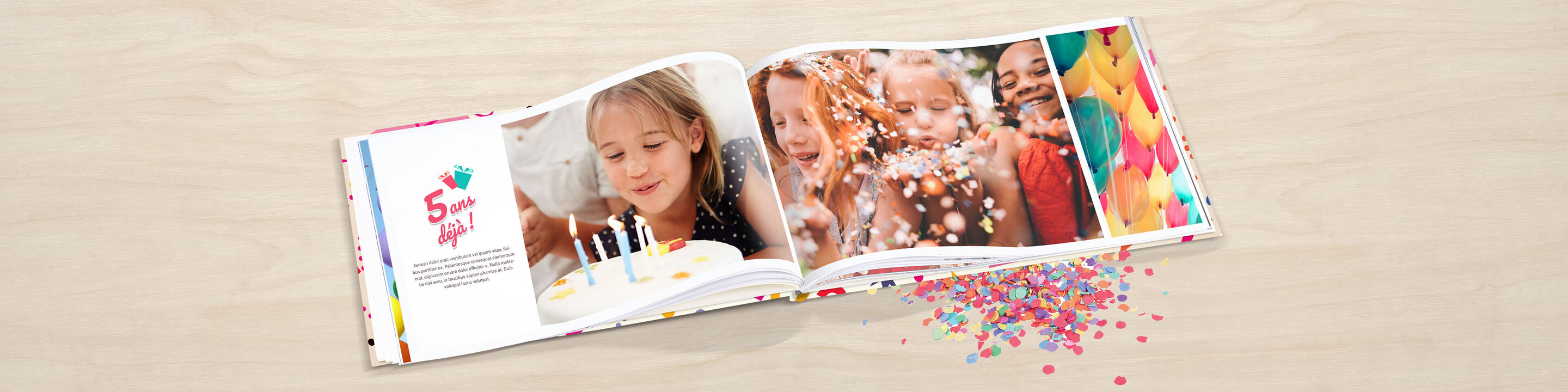 livre photo personnalisé anniversaire