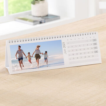 Umei 15,2 cm Bureau Acrylique Calendrier écran support étagère pour calendrier Photo ou Menu 
