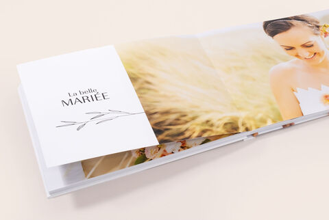 Grand Livre Photo CEWE paysage avec ouverture à plat