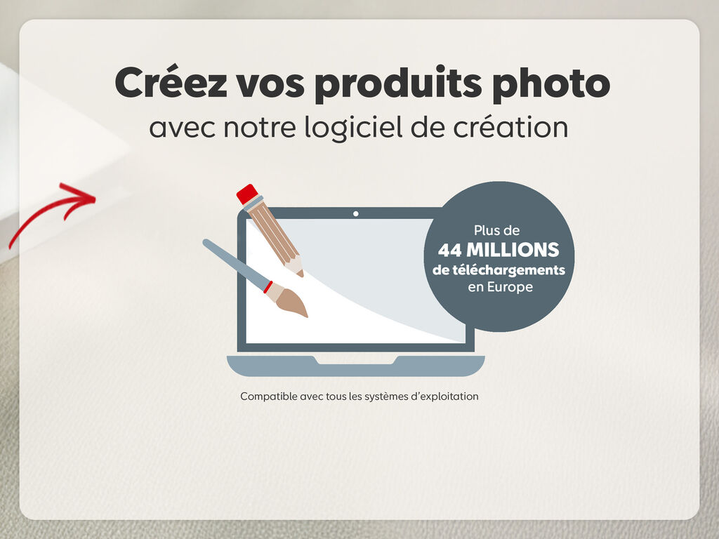 Logiciel album photo CEWE