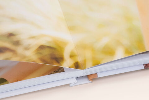 Zoom sur le papier photo du Livre Photo CEWE XXL paysage
