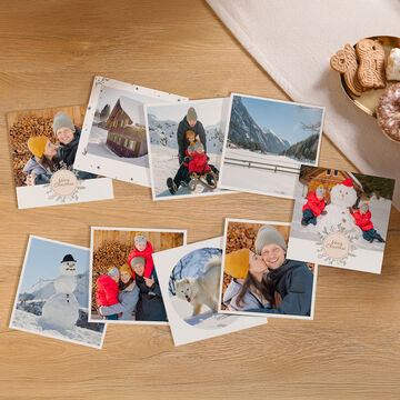 Tirages photo rétro carrés