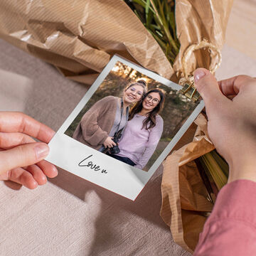 Tirage photo rétro style Polaroïd