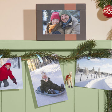 Jolie boîte photo souvenir pour vos impressions